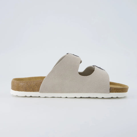 Logo Leather Sandal