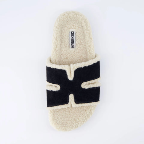 Cuddle Shearling Footbed Sandal