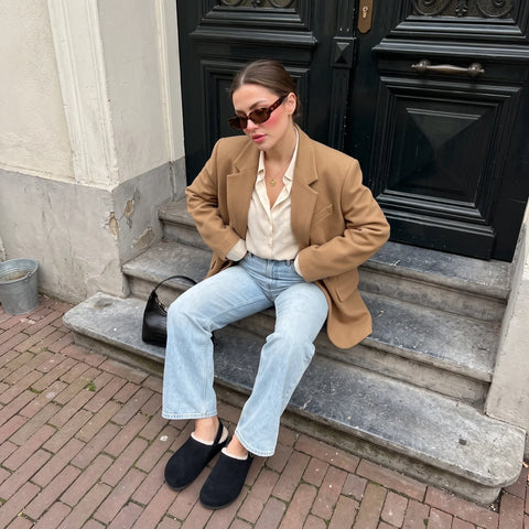 Luz Suede Clogs