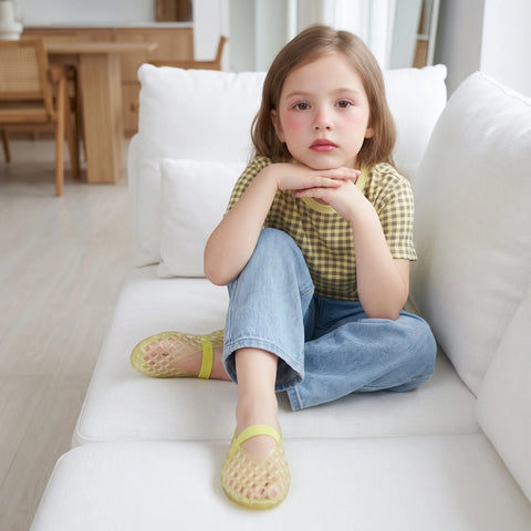 Siesta Girls Jelly Ballet Flats