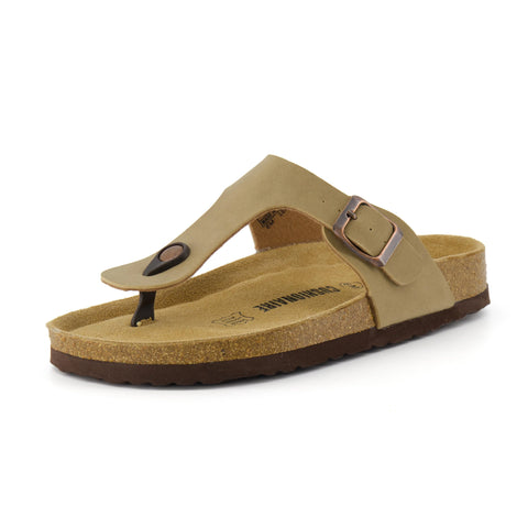 Leah Cork Footbed Thong Sandal