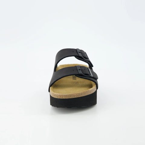 Plane Platform Footbed Sandal