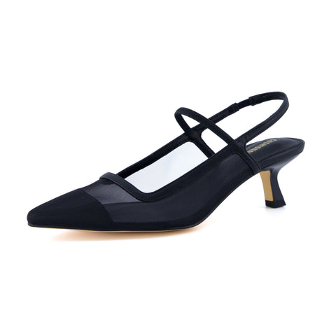 Campari Kitten Heel Pumps