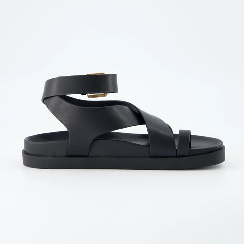 Entry Ankle Wrap Molded Footbed Sandal
