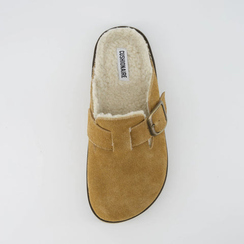 Blain Fur Genuine Suede Clogs