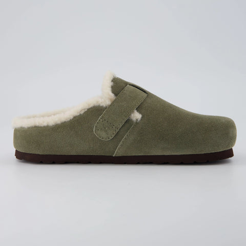Haven Cozy Leather Clogs