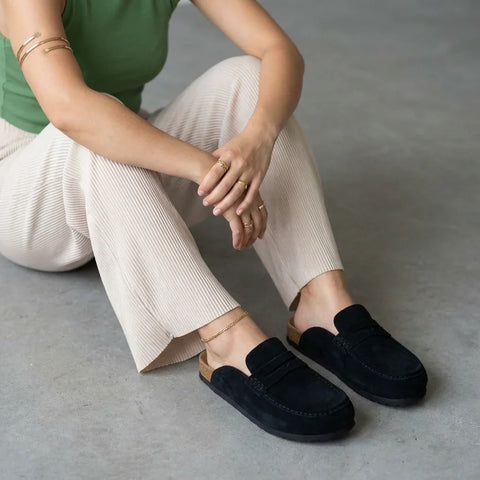 Fondu Leather Clogs