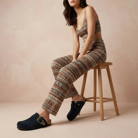 Hamlet Leather Clogs