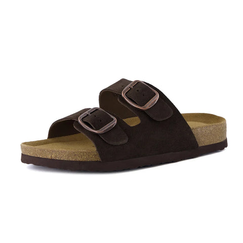 Logo Leather Sandal