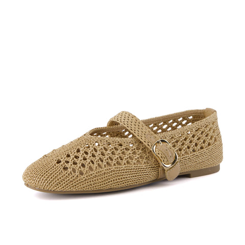 Monet Woven Mary Jane Flats