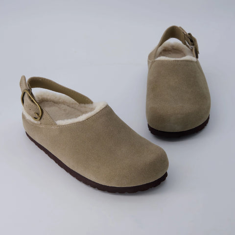 Luz Suede Clogs