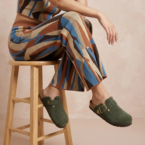 Hamlet Leather Clogs