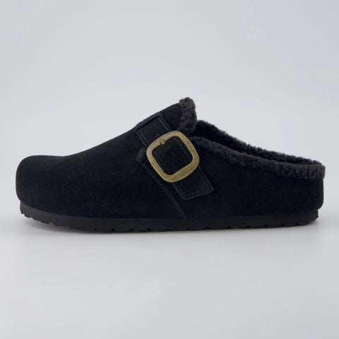 Haven Cozy Leather Clogs