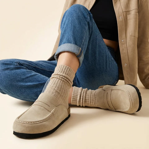 Fondu Leather Clogs