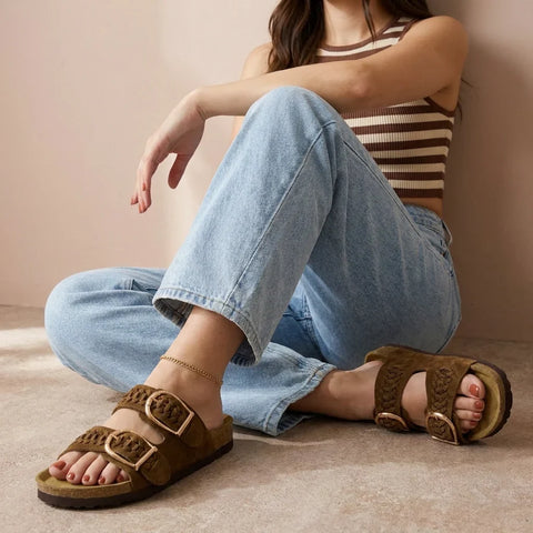 Cashew Cork Sandal