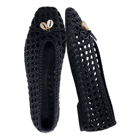 Witty Woven Ballet Flats