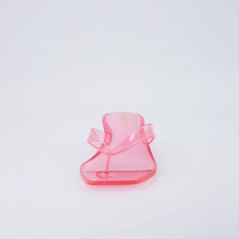 Riot Jelly Thong Kitten Heels