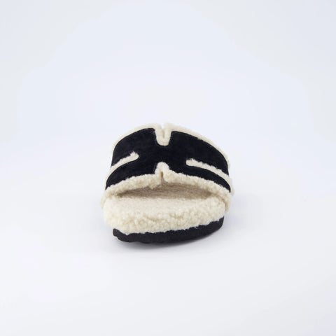 Cuddle Shearling Footbed Sandal