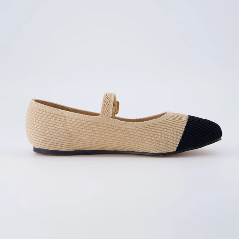 Petal Mary Jane Knit Flat