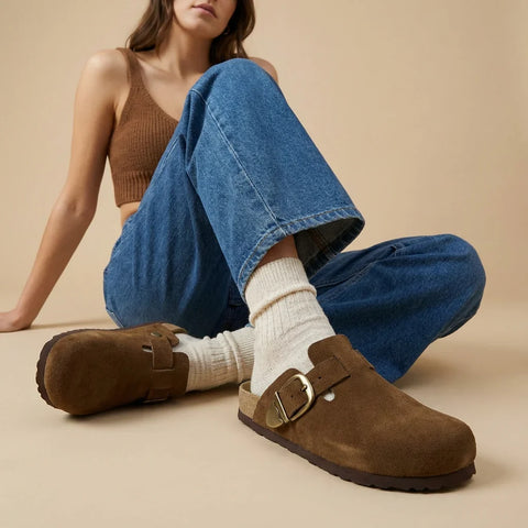 Hamlet Leather Clogs