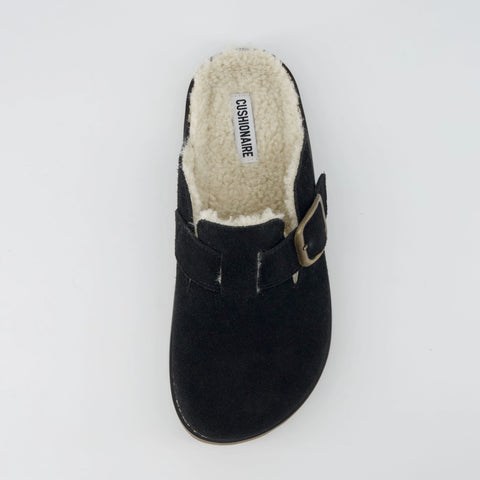 Blain Fur Genuine Suede Clogs