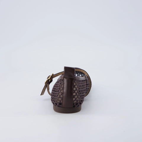 Gracie Mesh Mary Jane Flats