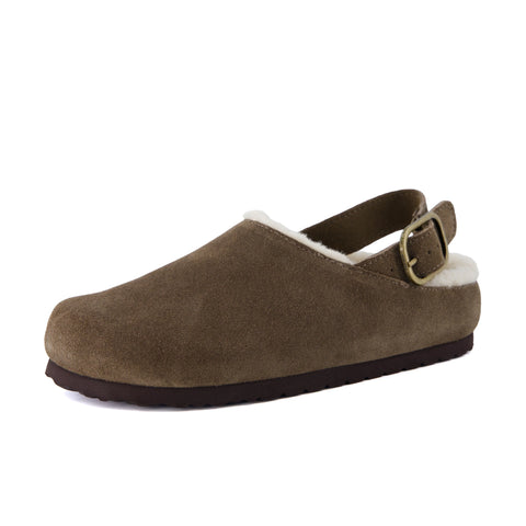 Luz Suede Clogs