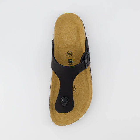 Leah Cork Footbed Thong Sandal