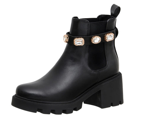 Julie Studded Strap Chelsea Boot