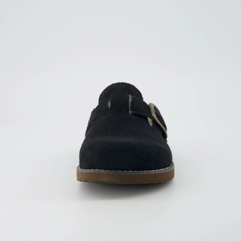 Blain Fur Genuine Suede Clogs