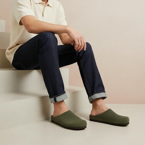 Heath Men's Leather Clogs