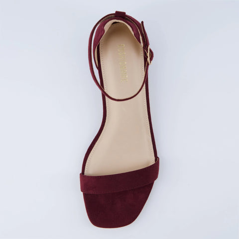 Solo Kitten Heel Sandal