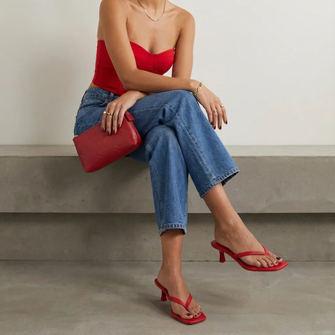Miami Kitten Heel Sandals