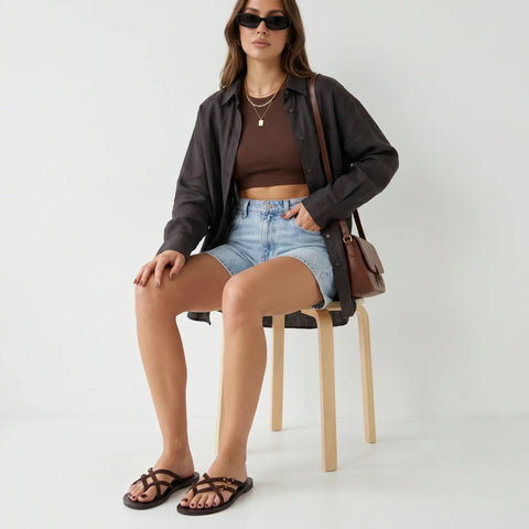 Raz Thong Strappy Sandals
