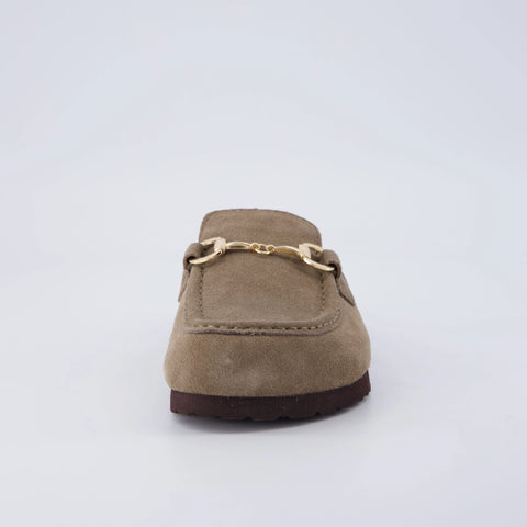Cliff Suede Clog Mules