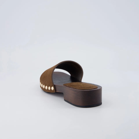 Timmi Genuine Suede Slides