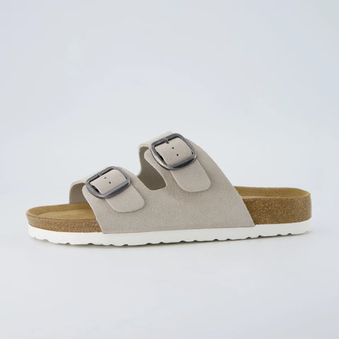 Logo Leather Sandal
