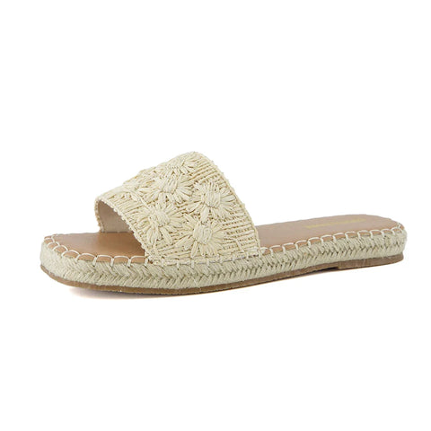 Bolero Woven Slide Sandals