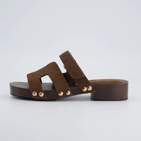 Tokyo Genuine Suede Sandals
