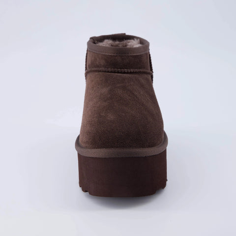 Hippy Cozy Platform Ankle Boot