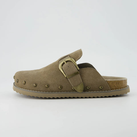 Bronco Suede Clogs