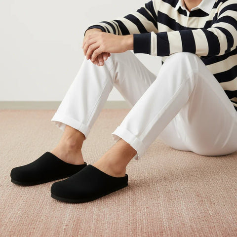 Heath Men's Leather Clogs