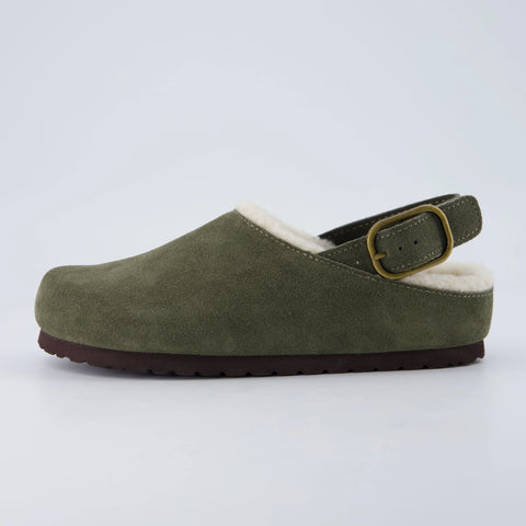 Luz Suede Clogs