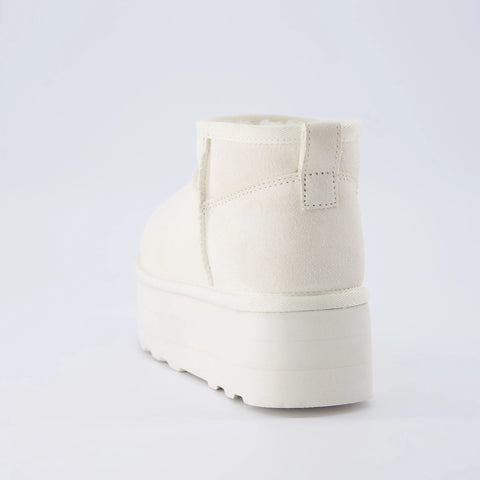 Hippy Cozy Platform Ankle Boot