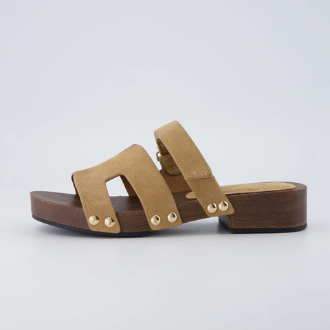 Tokyo Genuine Suede Sandals