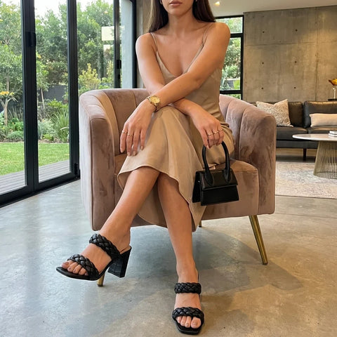 Irine Block Heel Sandals