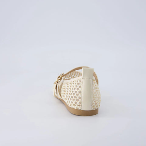 Gracie Mesh Mary Jane Flats