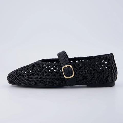 Monet Woven Mary Jane Flats