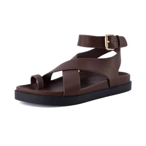 Entry Ankle Wrap Molded Footbed Sandal