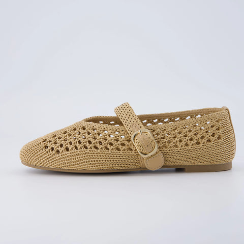 Monet Woven Mary Jane Flats